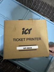 ICT GP-58CR Thermal POS Ticket Printer Wired Windows Tearbar 2.26in