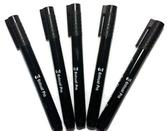 Counterfeit Money Detector Pen Marker (5 Pack ) Chisel Tip