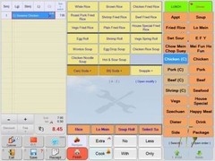 15″ Touchscreen All In One POS System Restaurant Point Of Sale 1 Printers
