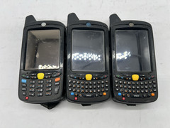 2X Zebra MC67ND Scanner & 1X Zebra MC67NA Scanner with Battery & Stylus