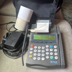 Lipman Nurit 2090 Credit Card Terminal 079-001-003 Wired with Power Adapter