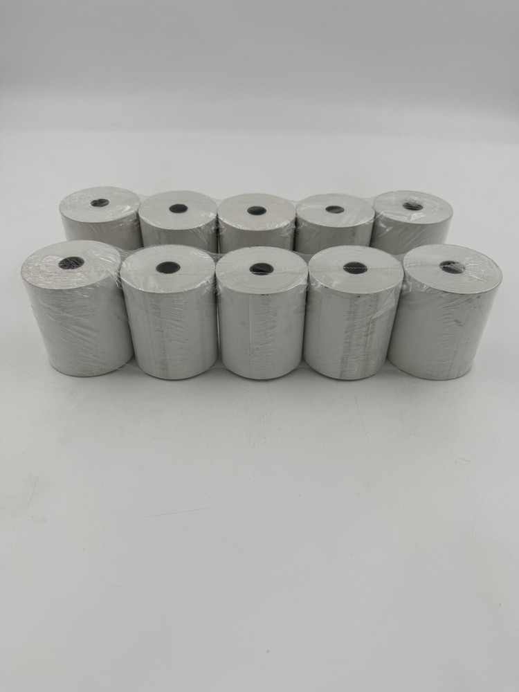Thermal Paper Receipt Rolls 3-1/8″ x 230′ White POS Cash Register Tape 10 Rolls