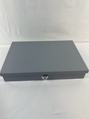 Office Depot Ultra-Slim Cash Box Security Lock 11-1/2 in x 1-7/8 in x 7-3/4 in