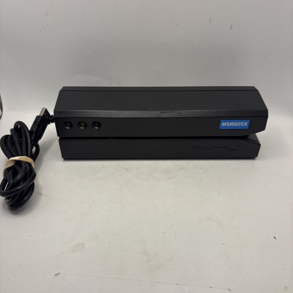Deftun MSR605X Magnetic Stripe Card Reader Writer Encoder USB CARD DEVICE ONLY
