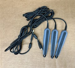 Lot of 3 Unitech MS100-NUCB0F-SG 1D USB Barcode Wand Scanners – Never Used