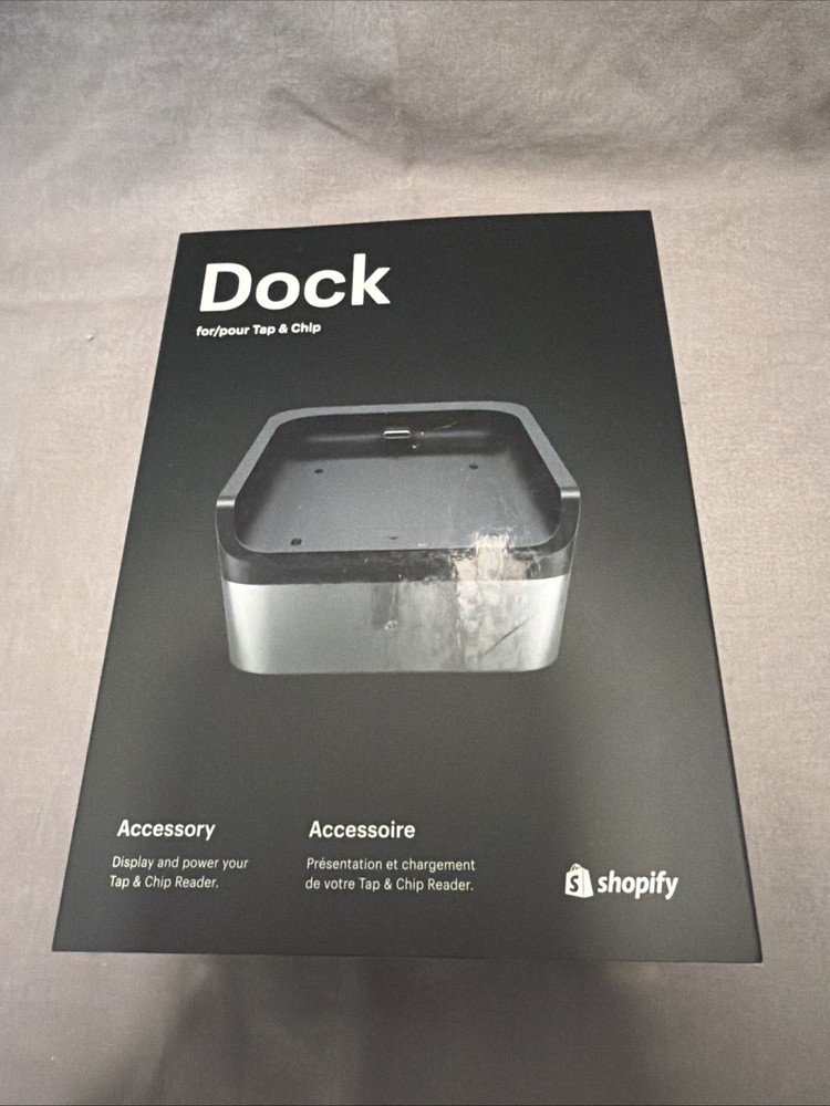 Shopify Dock for Tap And Chip Reader New Sealed SHIPS FAST