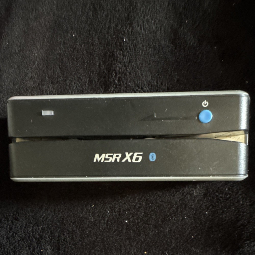 Deftun MSR X6 (BT) POS Card Reader Writer Encoder Hi-co Lo-co Model MSR X6 MPN