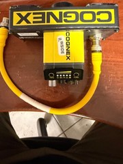 COGNEX DM375X-M BARCODE SCANNER/CAMARA W/ COGNEX LIGHTS P/N: 119-10104R