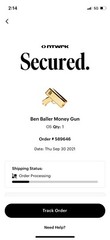 Ben Baller Gold Money Gun With Ben Baller Bucks Order Confirmed