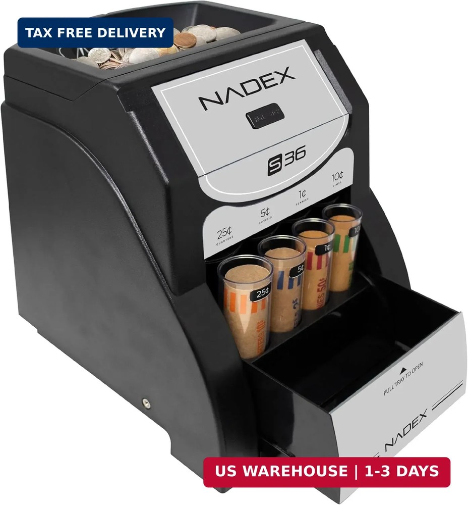 Nadex 36SE Coin Sorter