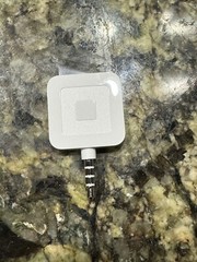 Square A-PKG-0206-01 Credit Debit Card Reader – White for Apple iPhone and…