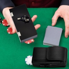 Extra Large Acrylic Box Winners Bank Portable Cash Box with 2 Keys Pocket Sized