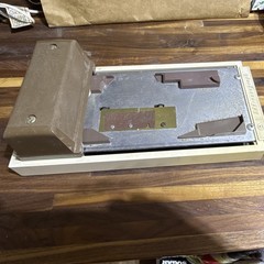 Addressograph Manual POS Credit Card Imprinter with Metal Plate and Cover