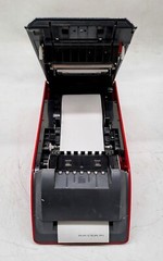 SNBC FEC-A6S80T RECEIPT PRINTER RED / NO POWER ADAPTER / TESTED