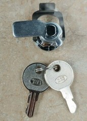 BD 235 Cash Drawer Register Lock & Key Fits Touch Dynamic, CRS, Wasp, APG & More
