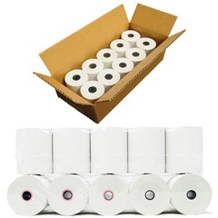 (10 Rolls) 3 1/8 x 230 Thermal Paper Receipt Rolls (55 GSM – 80mm x 70m) Fits…