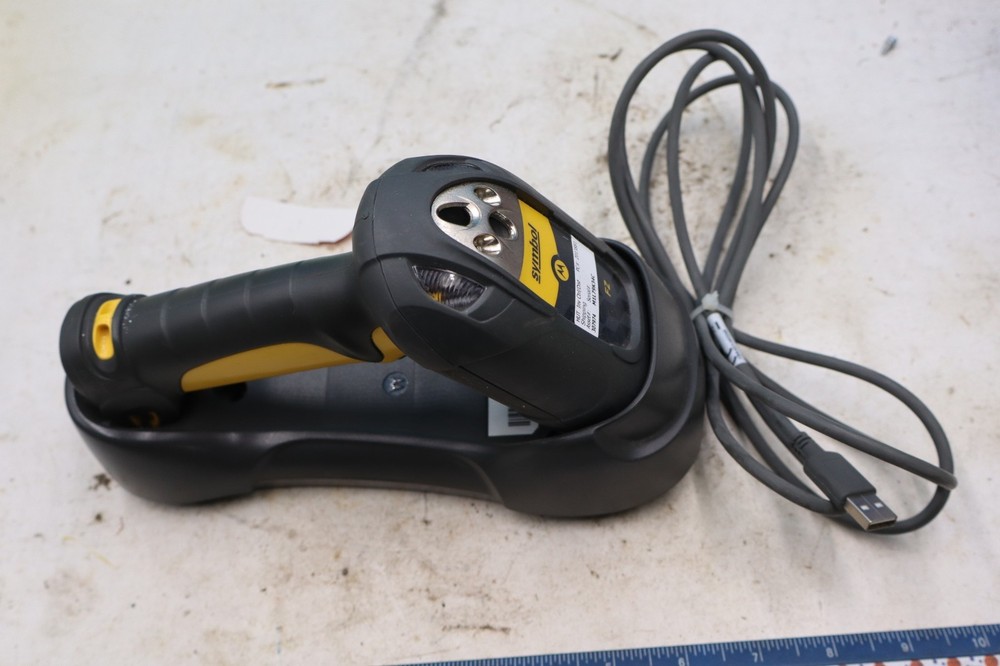 Symbol LS3578-FZ20005WR Barcode Scanners w/Bases STB3578-C0007WR. NO BATTERY!