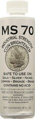 MS-70 Industrial Strength Coin Cleaner, 8 Fluid Ounce Bottle 11300786