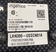 Ingenico Lane/3000 CL /Eth Card Reader TRD30110877A (Unit Only)