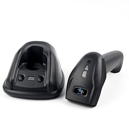 EOM-POS Cordless Wireless Barcode and UPC Code Scanner/Reader with Stand-up…
