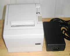 EPSON TM-T88II MODEL 129B POS THERMAL RECEIPT PRINTER – SERIAL PORT – TESTED