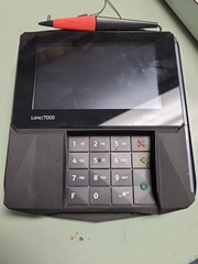INGENICO Lane/7000 Credit Card Terminal LAN700-USWMT13A PRG30312971R (AS-IS)