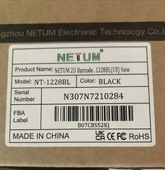 NETUM 2D Barcode Scanner Compatible with 2.4G Wireless Bluetooth & USB Wired