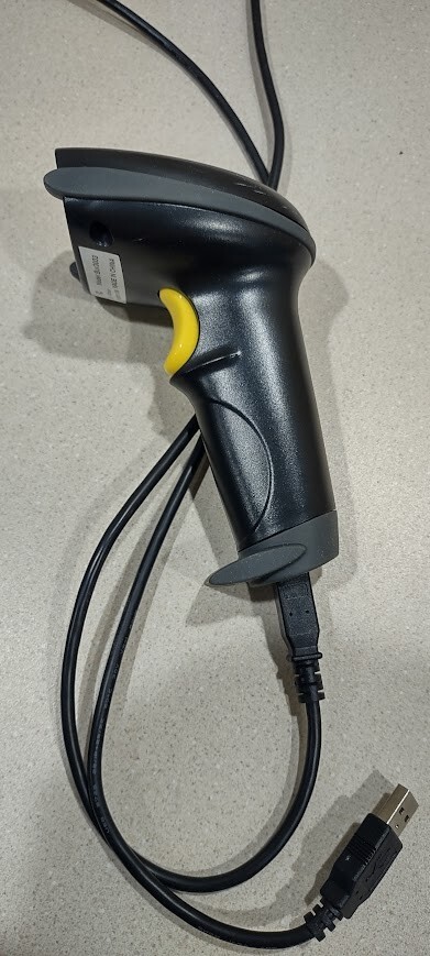 NADAMOO BUR3003 433MHz Wireless Barcode Inventory Scanner
