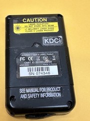 Koamtac KDC200i Bluetooth UPC Barcode Scanner with USB charger Rubber Case
