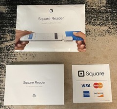 Square Credit Card Reader For iPhone/Android 3.5mm Headphone Jack Connector