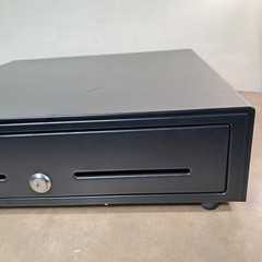 Cash Drawer Register 5 Bill 5 Coin Black Lock w Key RJ11 Cable 16′ x 16′ Inch