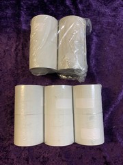 Office Depot Brand Thermal Paper Rolls, 2-1/4″ x 165′, White, new and opened