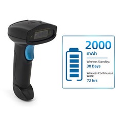 Wirelss & USB Handheld 1D 2D Barcode Scanner Bar Code Reader Manual Trigger D1O0