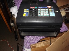 ROYAL 1100 ML CASH REGISTER Tested-Working) NO DRAWER!!
