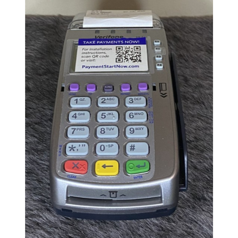 Verifone VX520 M252-653-AD-NAA-3 Credit Card Machine