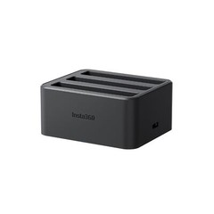Yellow Electronic Device Docking Station Fast Charging for Three Batteries