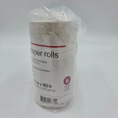 Office Depot – Thermal Paper Rolls, 2 1/4inch x 165ft – White – 4 Count BIN E10