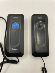 2 Eyoyo Laser Barcode Scanner Reader for iOS, Android, Windows OS Used Works