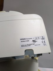 Lot of 2 Epson TM-U220PD Receipt Printer M188D No Power Adapter Tested Working
