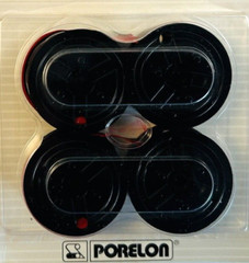Porelon PR 511 Black/Red Twin Spool Calculator Ribbon Twin-Pack Universal 1996