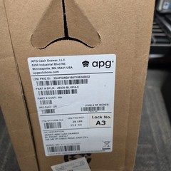 APG Cash Drawer JB320-BL1816-C Cash Register Series 4000 Without Cable
