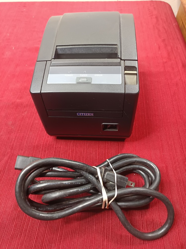 Citizen CT-S601 Retail POS Thermal Printer w/ Power Cord TESTED WORKS