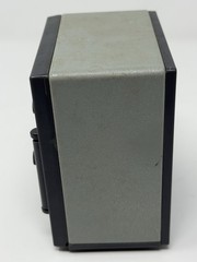 VTG Plastic Combination Lock Bank Safe Coin Bank Gray Toy Bank