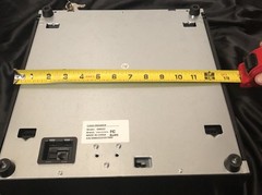 Volcora Black Auto Open Cash Register