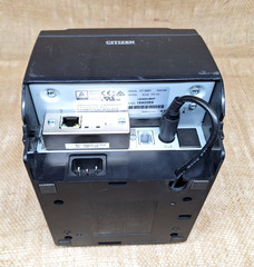 CITIZEN CT-S601 Point of Sale Thermal Printer & Power Cord (Untested)