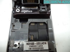 Parts or Repair INGENICO MOVE 5000 TWB32011419R CL 4G WIFI BT CARD READER