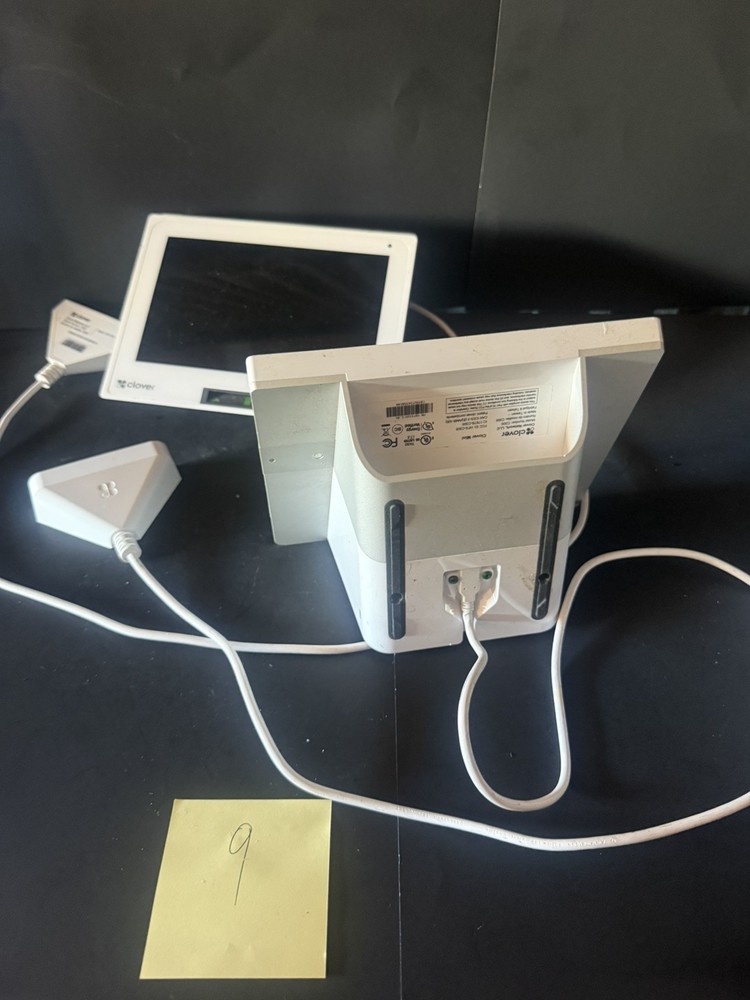 Lot of 2 Clover Mini POS System c305 Credit Card Terminal WiFi & Ethernet