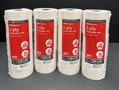 Office Depot 1-Ply Paper Rolls, 2.25inch by 130 feet Pack of 3 ( 4 Pack)