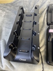 Lot of 5 Toast Go 2 Handheld POS Tablets TG200 with DTC200 Charging Dock