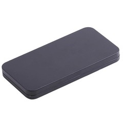 1/2pcs Tinplate Currency Tray Paper Money Holder Banknotes Organizer Cash Holder